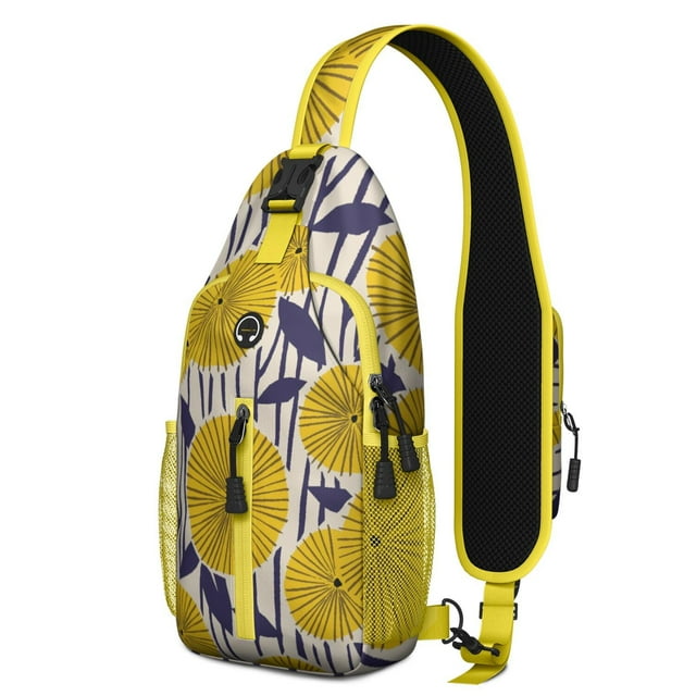 Sac à Bandoulière avec Sangle Réglable, Multiples Compartiments, Sac à Dos Léger et Durable pour Étudiants, Bureau, Voyage