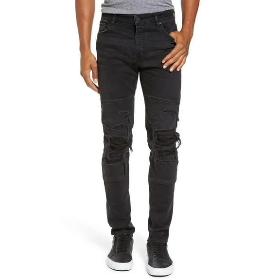 DL1961 BLACK Men's Hunter Skinny Jeans, US 30