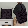thumbnail image 5 of Soimoi Black polyester Crepe Fabric Dots & Circle Geometric Decor Fabric Printed Yard 42 Inch Wide, 5 of 5