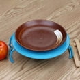 thumbnail image 4 of Dvruxg Versatile Microwave Heating Rack Tray, Durable & Efficient, Space-Saving Design, Non-Stick Easy-Clean Surface, Heat Resistant (-20 to 120°C), Green/Blue, 23.5cm Diameter, 4 of 5