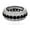 black, variant on Fine Moissanite Ring For Men Pave Setting S925 Sterling Silver Jewelry