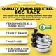 thumbnail image 5 of Inserto para escalfar huevos Eggssentials de acero inoxidable sin PFOA, 5 of 7