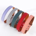 thumbnail image 5 of Sijiali Pet Collar Woven Pattern Decorative Adjustable Fashion Dog Necklace Loop Pet Supplies, 5 of 10