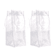 thumbnail image 1 of Bolsa para enfriar bebidas, bolsa para vino transparente plegable y portátil con asas para ocasiones versátiles, su solución definitiva para enfriar y regalar vino, 1 of 5