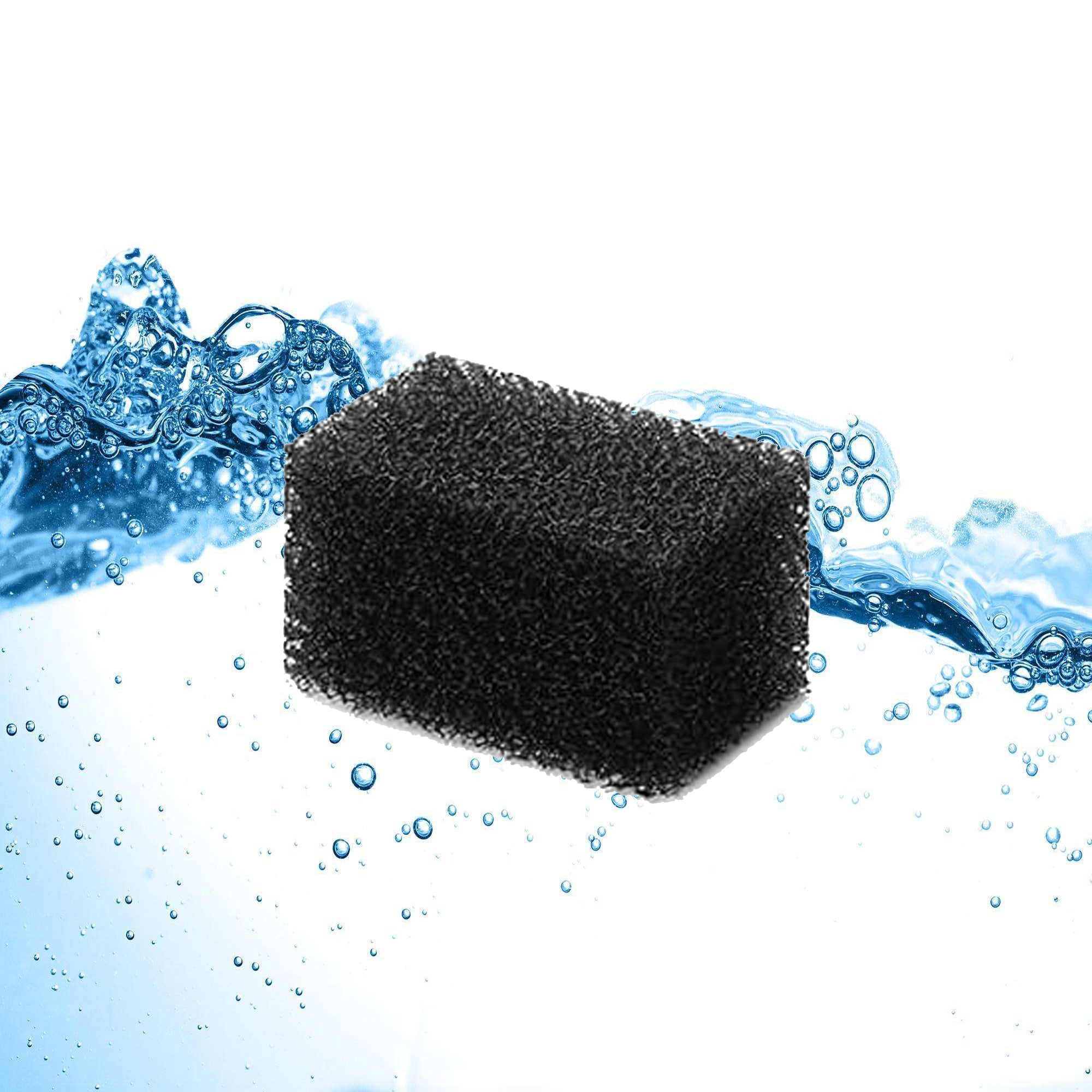Qzbhct Pet Replacement Sponge Filters Replacement Pre Filter Sponges for 84oz/ 2.5L Pet Water Fountain Cat Water Foam Filter Dog Drinking Water Sponge Foam Filters for Pet Dog Cat Fountain (22)