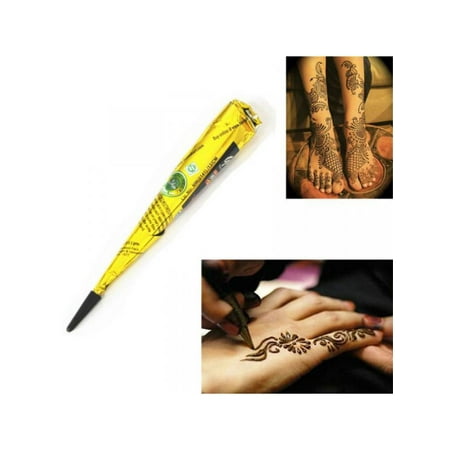 Taykoo Indian Henna Temporary Tattoo Cones Mehndi Body Art Paint Pure (Best Mehndi Cone In India)