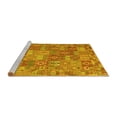 thumbnail image 2 of Ahgly Company Machine Washable Indoor Rectangle Southwestern Yellow Country Area Rugs, 8' x 12', 2 of 4
