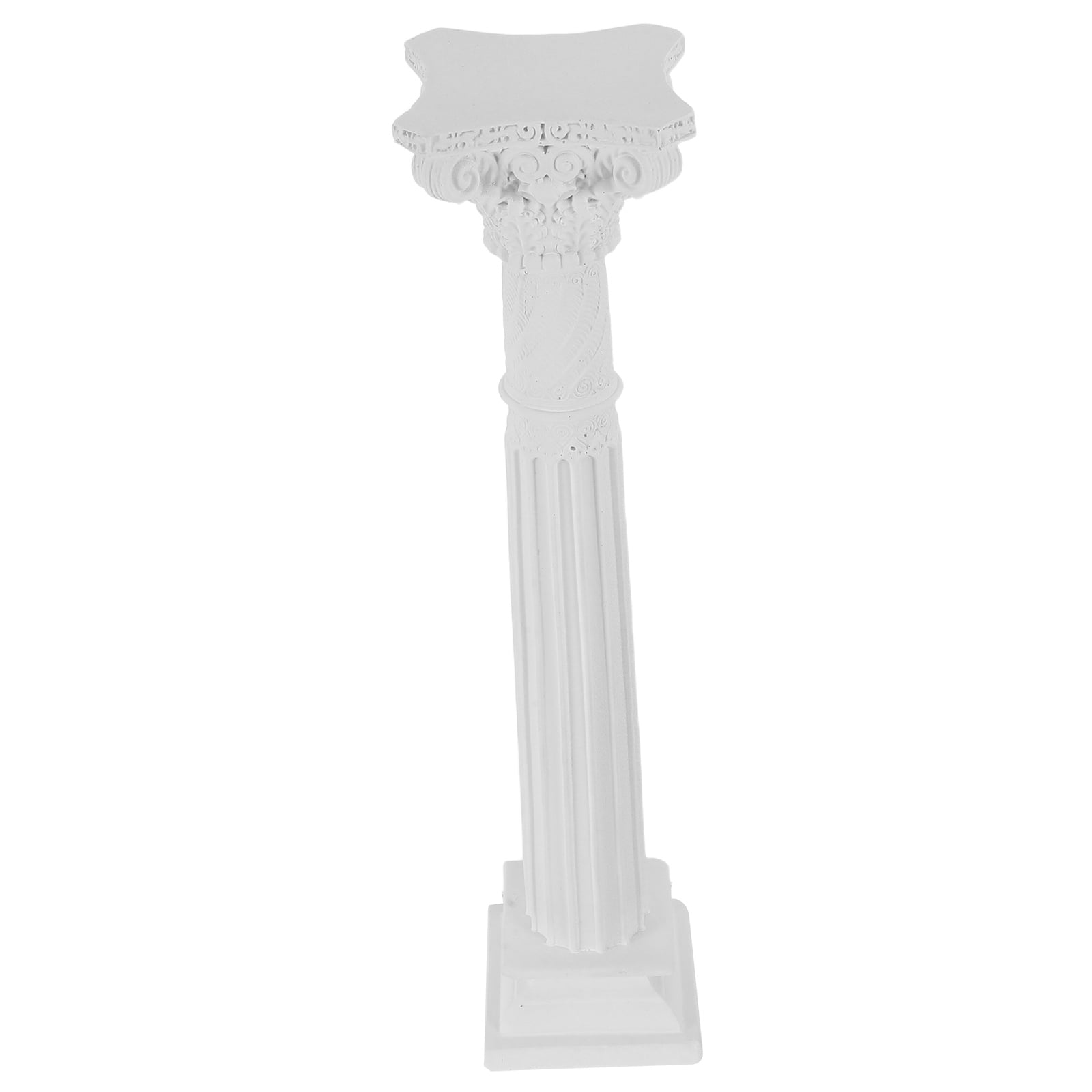 FOMIYES Resin European Style Decorative Column Ornament for Desktop Wedding Home and Party Decoration