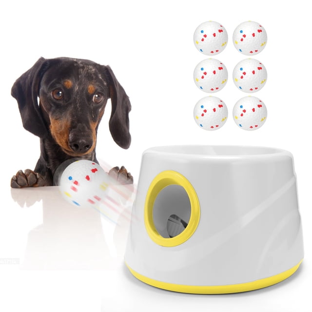 Lanzador Automático de Pelotas AIRSHOOTER para Perros con 6 Pelotas ETPU