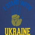 thumbnail image 2 of CafePress - I Stand With Ukraine Support Ukr Maternity T Shirt - Maternity Dark T-Shirt, 2 of 3