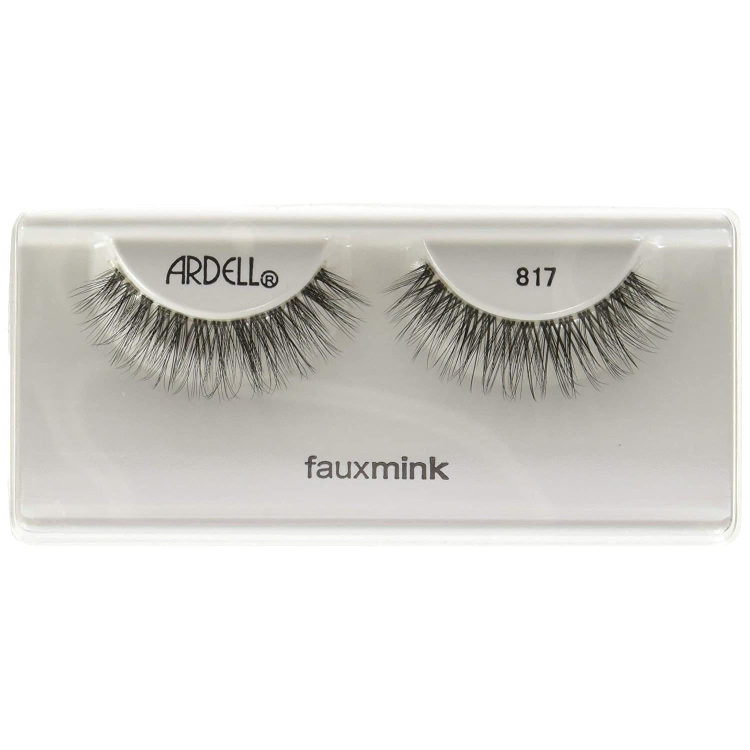 Ardell Lashes Faux Mink 817 Black,12 Packs