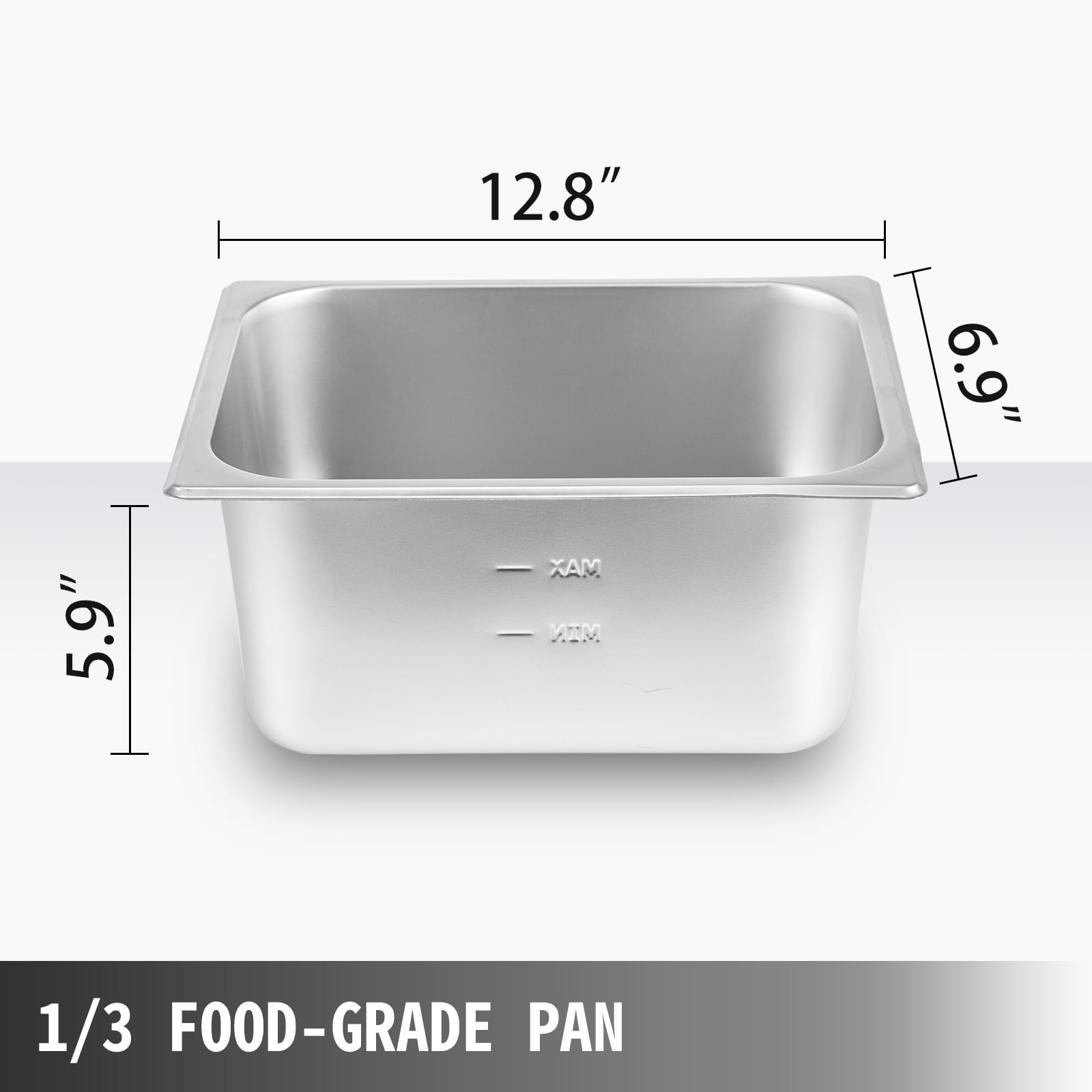 6 Pans Curved Glass Commercial Bain Marie Food Warmer TT-WE1209B