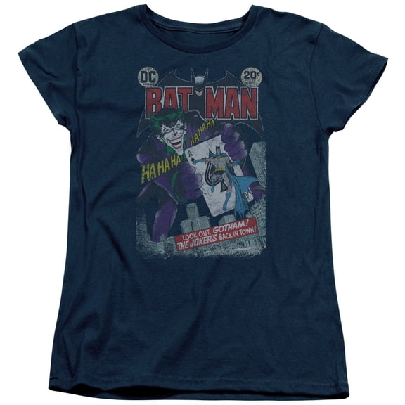 Batman - #251 Distressed - Women's Short Sleeve Shirt - X-Large