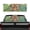 Tropical Tiger Pattern, variant on Psesaysky Rainbow Tie Dye Pattern Car Rear Windshield Sunshade for Most Pickups, Waterproof Weatherproof Vinyl Perforated Car Window Stickers
