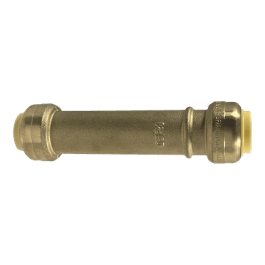 2 Pcs XFITTING Push Fit 1/2 Inch x 1/2 Inch Push Fit Slip Coupling, Push Fit Repair Coupling, 28-4-1=2XX