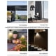 thumbnail image 5 of Lámpara solar para exteriores, luz solar cálida de inducción para pared, luces solares para cercas, luces solares LED para pared, impermeabilidad IP65, lámparas de pared para exteriores, para patio, j, 5 of 9