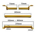 thumbnail image 6 of Motorcycle Balance Bar Motorcycle Cross Bar Motorcycle Accessories Handle Bracket Motorcycle Handlebar for Work Light USB Aureate, 6 of 8