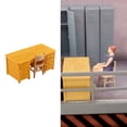 thumbnail image 4 of Miniatura Taller de Reparación Sunnimix 1:64 Escala Amarillo, 4 of 6