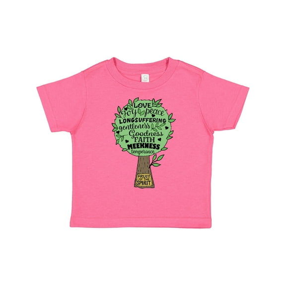 Inktastic Fruit of the Spirit Bible Quote Boys or Girls Toddler T-Shirt