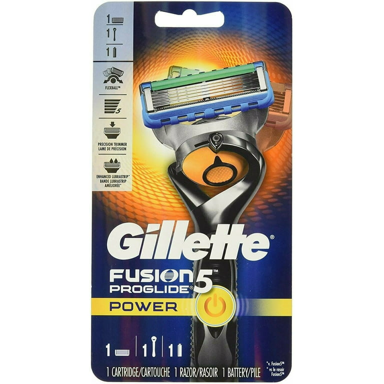 Nodig hebben mot verkoopplan Gillette Fusion 5 Proglide Power for Men's 1 Cartridge & 1 Battery, 3 Pack  - Walmart.com