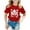 Red, variant on AJTQTH Summer Tees for Girls Boys Unisex Canada Day Maple Novelty Printed Tshirts Short-Sleeve Crewneck Tops Casual Comfy Lightweight Shirts Blouses Gift for Holiday Red 9 Years