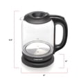 thumbnail image 3 of Chefman 1.7 Liter Cordless Electric Kettle with Easy Fill Removable Lid and LED Indicator, Black, 3 of 10