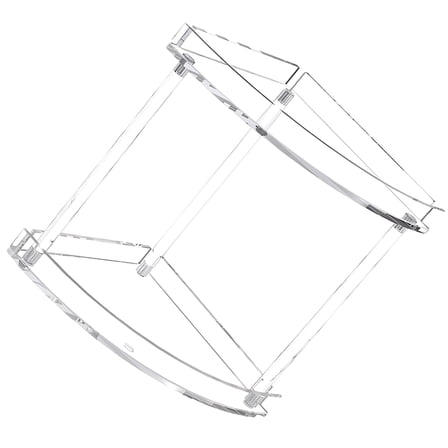 WHAMVOX  Double Shelf Bathroom Sink Organiser Organizer over The Toilet Storage Shelves