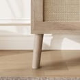 thumbnail image 2 of 8 Drawer Rattan Dresser with Large Table Top,Mid Century Modern Dresser for Closet Dresser Bedroom, Living Room, Hallway, Entryway,47.2" x 15.7" x 37", 2 of 6
