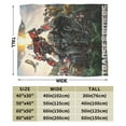 thumbnail image 2 of Transformers Blanket, Super Soft Throw Blanket, Cozy Flannel Blankets For Boys Girls, Warm Blankets For Couch Sofa Bed, 60"X50", 2 of 9