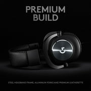 XYZ Sales Logitech - G PRO X Over-Ear Gaming Headset, Black