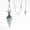 Aquamarine, variant on Natural Quartz Crystal Pendulum Healing Chips Stone Reiki Chakra Chain Pendant-Carnelian