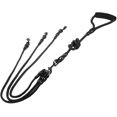 thumbnail image 2 of 2/3/4 Manière Chien Laisse Chien Coupleur Nylon Tresse Laisse Réglable pour Animaux de Compagnie avec Poignée Rembourrée Douce pour les Petits Chiens de Taille Moyenne, 2 of 2