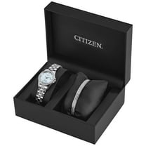 Citizen Eco-Drive Women's Silhouette Crystal Watch Box Set - EW1841-66D