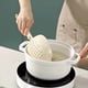 thumbnail image 4 of Fiudx Ofertas de la semana Cuchara para lo mein de alto valor nominal, cuchara grande con fugas, albóndigas resistentes a altas temperaturas, cuchara para escurrir pasta, cuchara coladora, 4 of 5