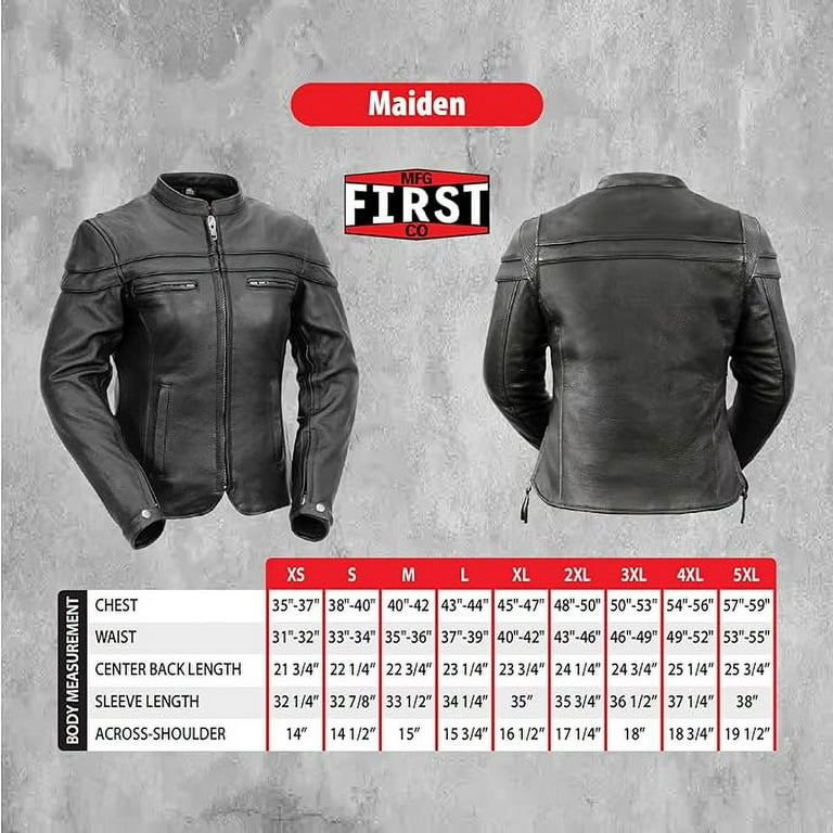 First Manufacturing FIL162NTCZ-XS-BLK Maiden Motorcycle