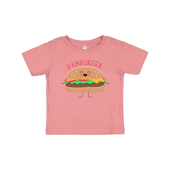 Inktastic Cute Kawaii Hamburger Boys or Girls Baby T-Shirt