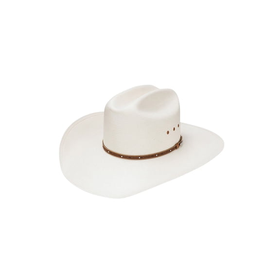 Stetson Unisex Stanhope 10X Straw Cowboy Hat Natural 7 3/8
