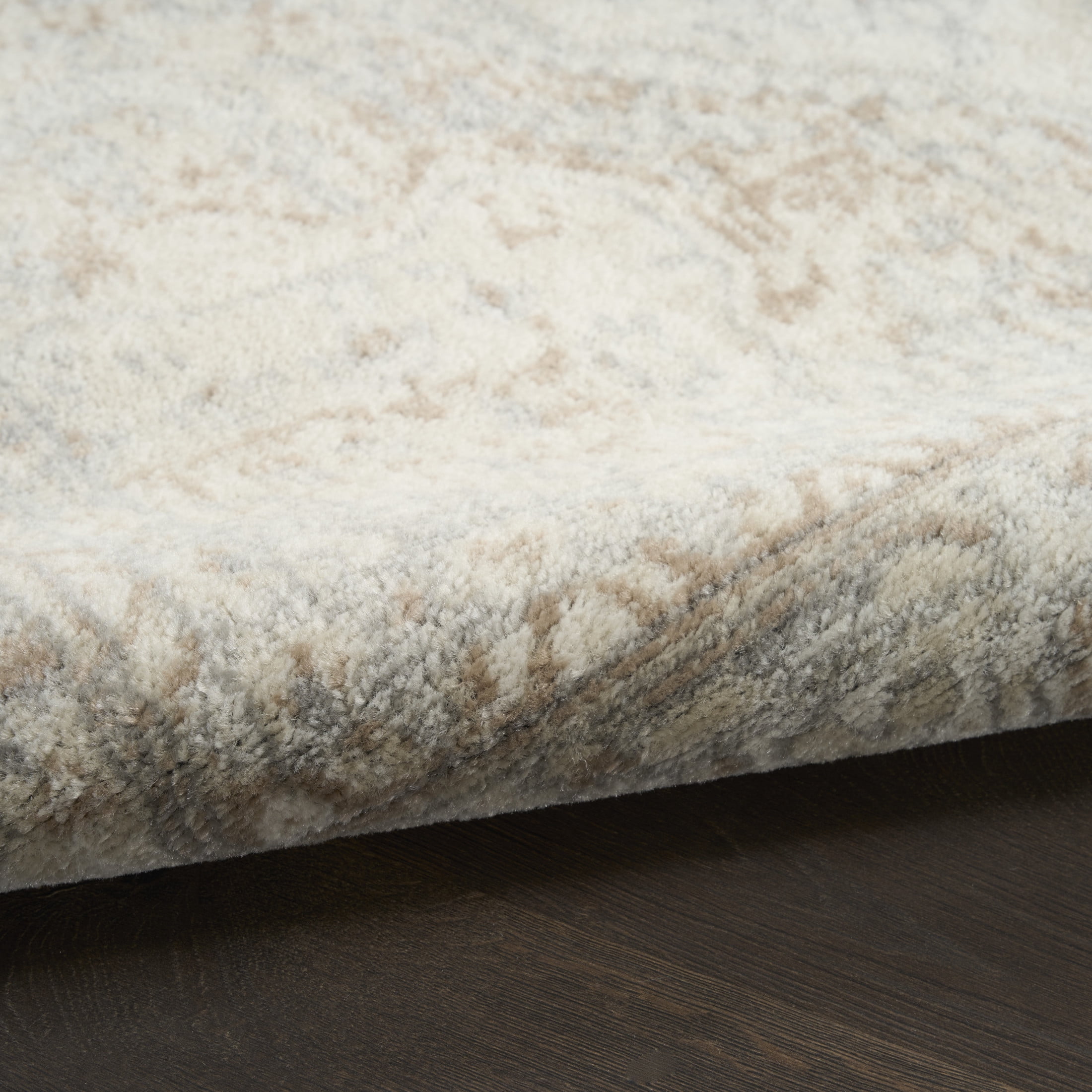 Nourison Concerto 2'2" x 10' Beige Vintage Indoor Rug