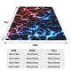 thumbnail image 3 of Balery Red And Blue Lightning Manta de Felpa Suave y Acogedora – Cobija de Franela Aterciopelada para Cama, Lavable y Cálida para Sofá, Mascotas, Transpirable-40"x30", 3 of 7