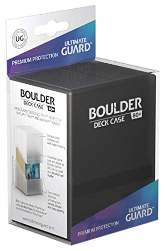 Ultimate Guard Deck Box Boulder Standard 80+ Onyx New 
