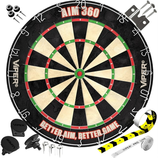 Juego de dardos Viper AIM 360 Tournament Bristle Steel Tip