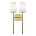 thumbnail image 3 of ROSS1020CBSB AFX Rose - 2 Light Wall Sconce In Contemporary Style-19.6 Inches Tall and 9.7 Inches Wide-Satin Brass Finish, 3 of 3
