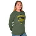 thumbnail image 4 of Freedom Fight Tactical American Flag Long Sleeve TShirt Men Women Brisco Brands L, 4 of 6