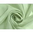 thumbnail image 4 of Gorgeous Home Linen Faux Silk Sheer Grommet Curtain Panels 108" x 63" Ruby Sage Green., 4 of 5