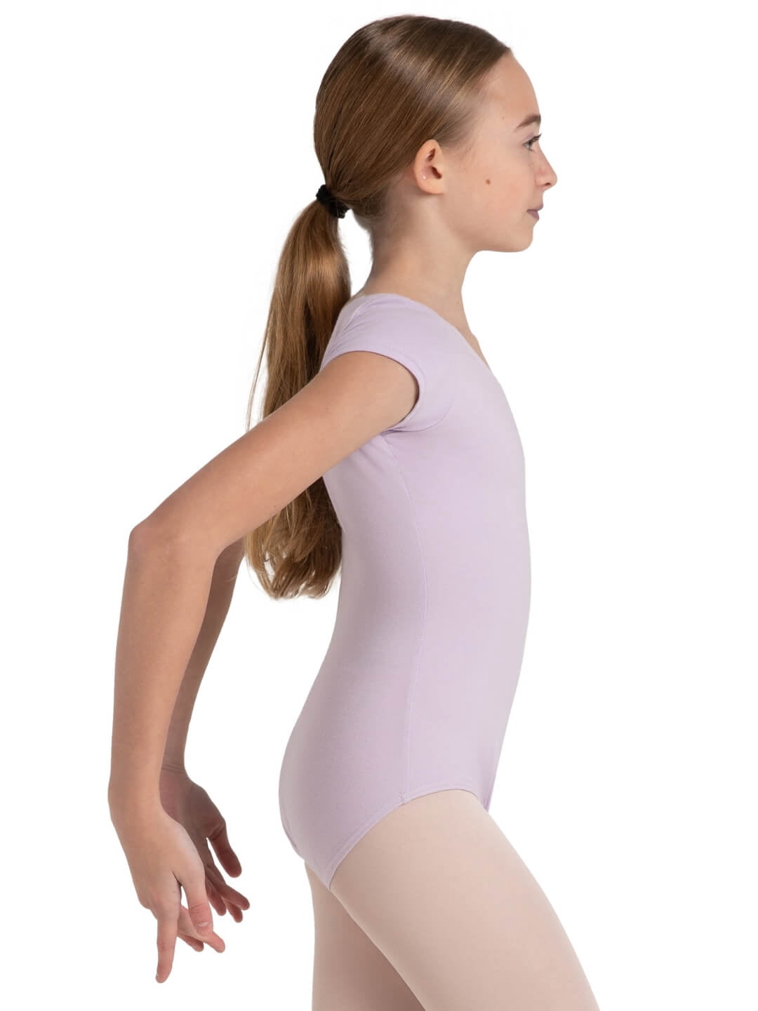 Capezio Short Sleeve Leotard - Girls