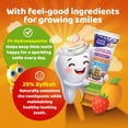 thumbnail image 4 of GuruNanda Kids Fluoride- Free Toothpaste with Xylitol & Hydroxyapatite - Mango Strawberry Flavor, 4.2 oz - 3 Pack, 4 of 9