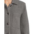 thumbnail image 4 of Jason Maxwell Women’s and Women’s Plus Size Faux Shearling Button Down Shacket, Sizes S-3X, 4 of 5