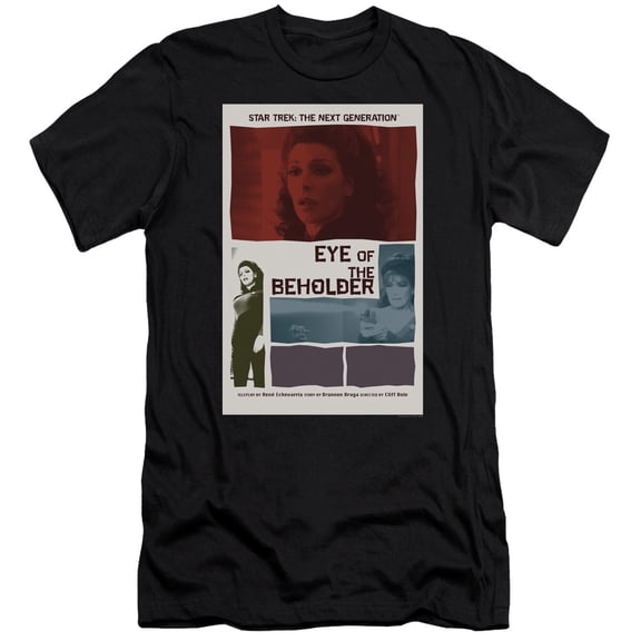 Star Trek Tng Season 7 Episode 18 Adult 30/1 T-Shirt Black