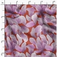 thumbnail image 2 of Soimoi Cotton Cambric Orange Fabric By the Yard - 42 Inch Wide - Leaves Print Fabric - Nature - Inspired Elegance for Apparel and Decor Printed Fabric, 2 of 6