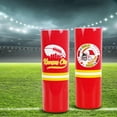 thumbnail image 5 of Kansas City Tumbler Cup Football Tumbler with Flip Lid and Straw - Kansas City Gifts for Men -Insulated Stainless Steel Cup Travel Mug -Fans Gift 20 OZ Coffee Travel Mug, 5 of 6